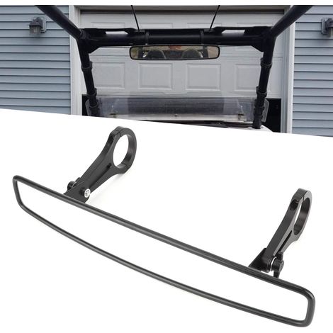 Rétroviseur tout-terrain pour VTT/VUTT avec lentille grand angle (noir, 1,75 pouce) (1/5)