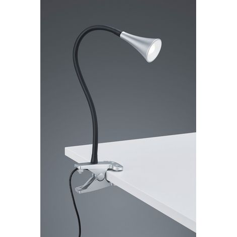 Lámpara de Escritorio Led Viper Aluminio Con Pinza H35 cm Trio Lighting (1/2)