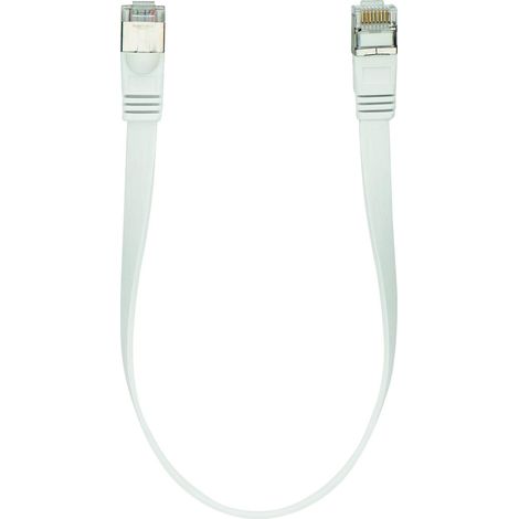 CORDON PLAT 4P RJ 45/RJ 45 - L 30CM GEWISS GW40776