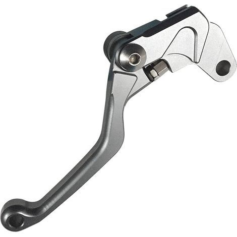 Levier Cross Alu Court Repliable - Embrayage - Couleur Titane - KAWASAKI
