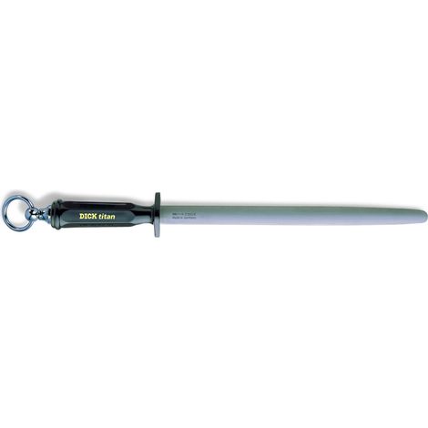 Dick Wetzstahl Titan DICKORON Messerschärfer 30 cm, Kunststoffgriff, Abziehstahl