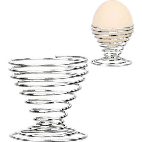 2 pièces teppanyaki avec support à œufs, support à œufs à ressort, support à œufs de beauté (1/4)