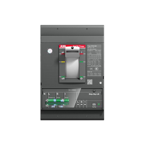 Interruttore TMAX XT5N 630 Ekip Dip LS/I In=630 3p F F - ABB1SDA100355R1