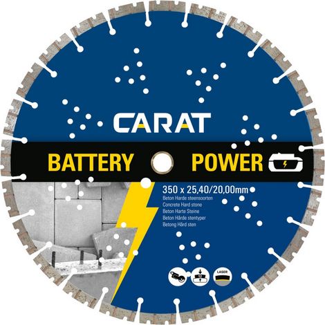 Carat Diamanttrennscheibe Beton CARAT TRENNSCHEIBE BATTERY POWER CBP3504200