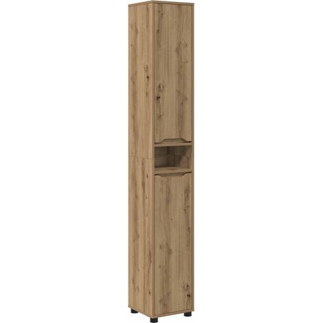 Maison Exclusive - Badezimmerschrank mit Regal Artisan-Eiche 30,5 (1/5)
