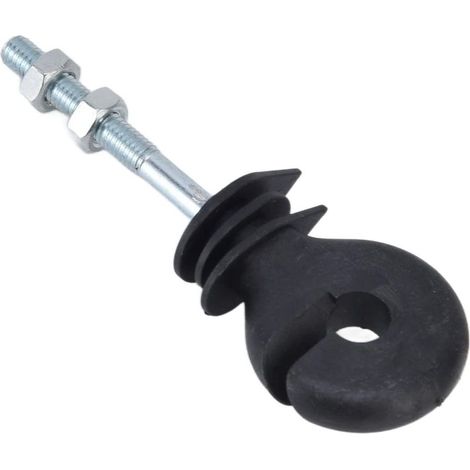 (50pcs)Isolateur de Clôture électrique pour élevage D'animaux, 50 Pcs M5 Filetage électronique Clous D'isolation de Clôture électrique Isolateur (1/5)