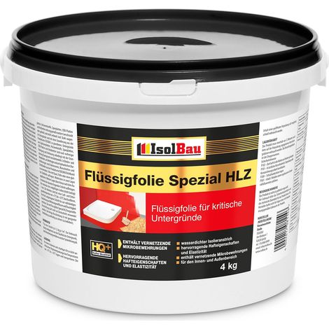 PROFI Flüssigfolie HLZ 4 kg Dichtfolie Innen-Außen Abdichtung Bad Dusche OSB