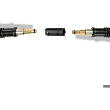 Conector de manguera de extensión de alta presión: compatible con limpiadoras de alta presión K2 Clic, por ejemplo, 2.641-721.0 (1/4)