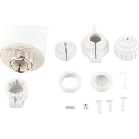 Sonde thermostatique radiateur WiFi intelligente, vanne thermostatique avec affichage LED, contrôle par APP sans fil, kit de valves pour radiateur. (1/5)