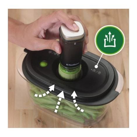 foodsaver Fresh 2.0 Set Transparente Lebensmittelbehälter