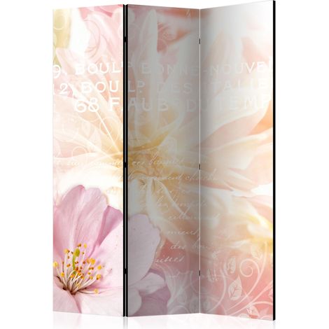 Paravento - Romantic Message [Room Dividers] - 135x172 (1/4)