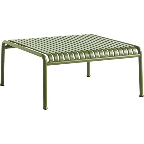 [NEUWERTIG] B-Ware Hay Palissade Beistelltisch Tisch Gartentisch Balkontisch Stahl 81,5x86 Cm Oliv