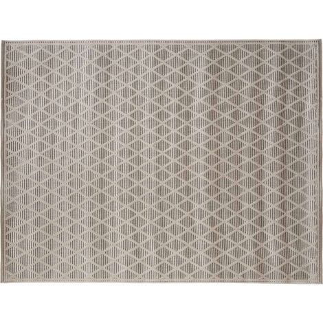 Tapis d'extérieur rectangulaire à motifs losanges (1/5)
