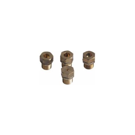 Pochette injecteurs gaz butane/propane pour Plaque de cuisson SCHOLTES C00125717
