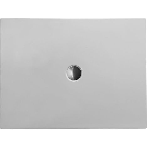 Piatto doccia rettangolare DURAPLAN con filo pavimento antiscivolo 1200x900x35mm bianco
