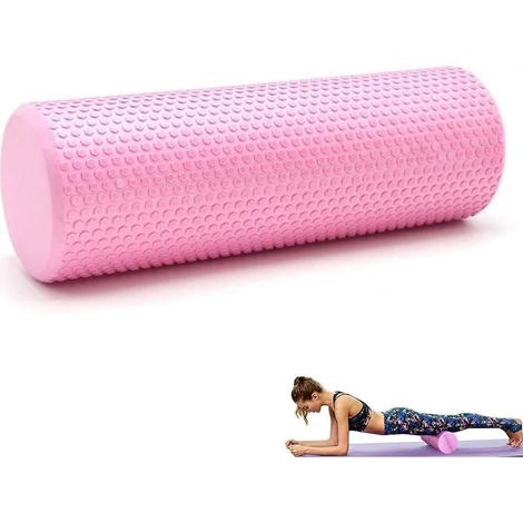 Muscle massage roller. Foam roller for trigger point massage and physiotherapy. Massage roller for relieving muscle tension in legs, back, and arms. 45 x 15 cm (1/5)