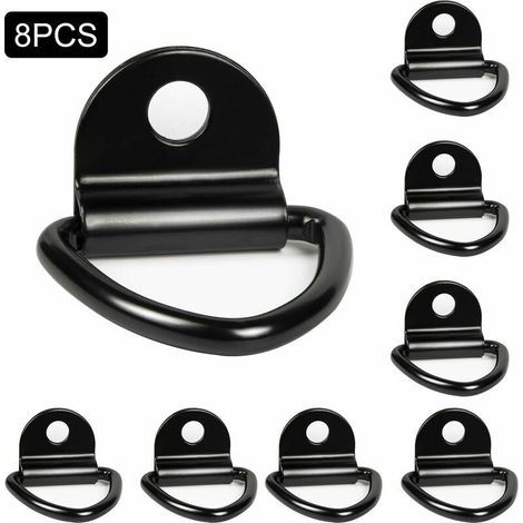 8 Pack Heavy Duty Lashing Rings for Boats, Vans, Trucks, Warehouses