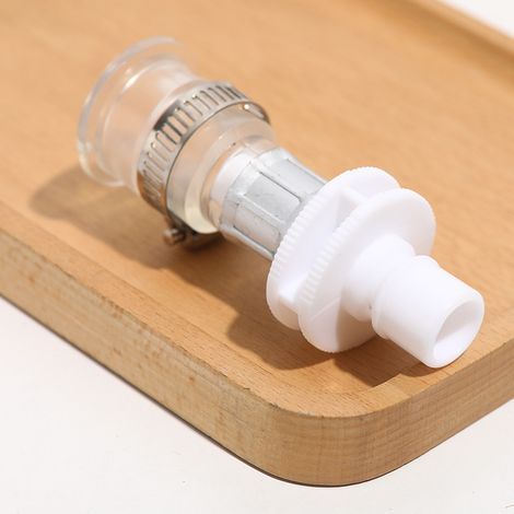 Adaptateur pour robinet d'eau, connecteur pour machine à laver, collier de serrage en caoutchouc, raccord rapide, connecteur universel pour machine à laver, embout en caoutchouc. (1/5)