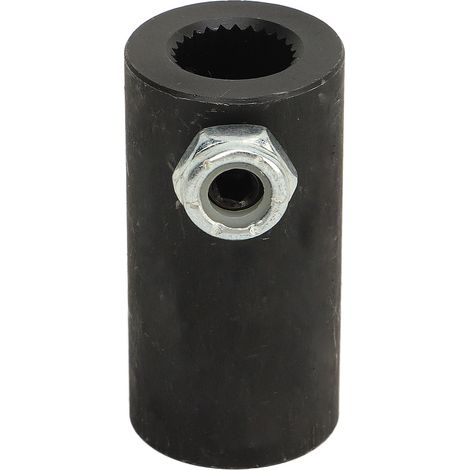 Accouplement d'arbre de direction lisse rond de 9/16 pouce à cannelure à 26 points vers 3/4 pouce, type standard non flexible, convient aux modèles Vega. (1/5)