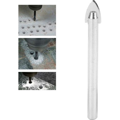 Dreieckige Industrie-Legierungsbohrer 3-4-5-6-8-10-12 mm für Marmor, Glas, Keramik und Keramikfliesen, 10 mm. (1/5)