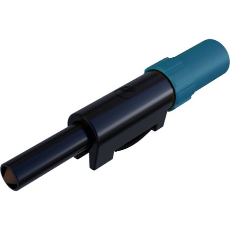 Hirschmann Test & Measurement SLS 20 B Laborstecker Stecker, gerade Stift-Ø: 4 mm Blau 1 St.