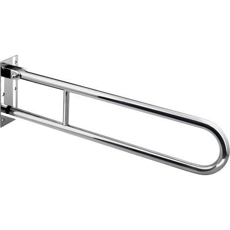 BEMETA HELP Barandilla elevable 81,3cm, Forma de U, Acero inoxidable (301102081) (1/5)
