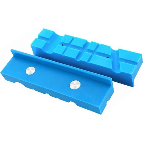 Lot de 2 protège-mâchoires magnétiques de 12,7 cm - Design multi-rainures - En caoutchouc TPU durable - Universels - Mâchoires souples (1/5)
