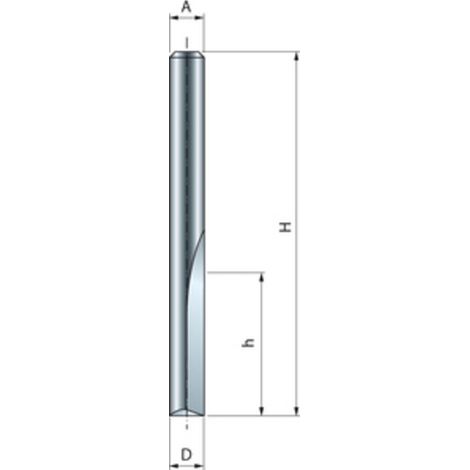 FRESA WIDIA TAGLIENTI DIRITTI 04-11306 D  5X12,7X50,8 MM- FREUD- 1,0 pz