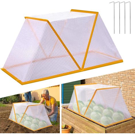 Bardusch-Accélérateur de croissance des rangs de jardin, paillis pour plantes, pliable et surélevé, protecteur de rangs de légumes (1/5)