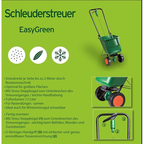 Substral Streuwagen Easy Green Schleuderstreuer (1/10)