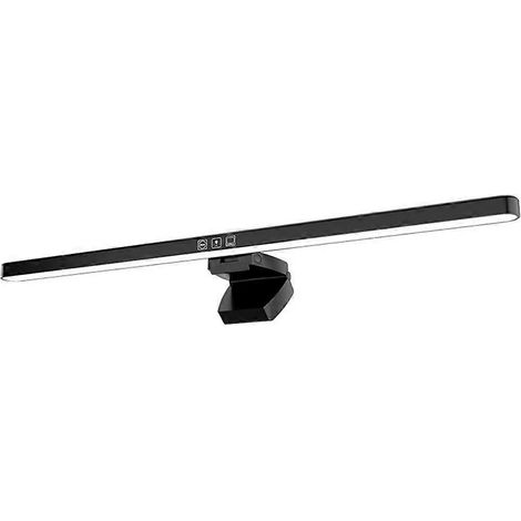 Barre lumineuse pour écran 50 cm, lampe de bureau USB à intensité variable, lampe de lecture suspendue pour bureau. (1/5)