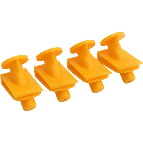 8 gelbe Motorbefestigungsclips A0019913970 für die Motorunterverkleidungshalterung, kompatibel mit den Smart Fortwo Modellen W450 und W451 (1/5)