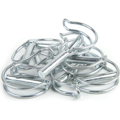 Goupille clips type fraise Ø 8 mm x 37 mm par 10 (1/5)