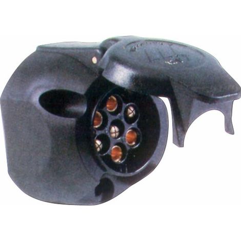 Prise femelle plastique 12 V 7 broches