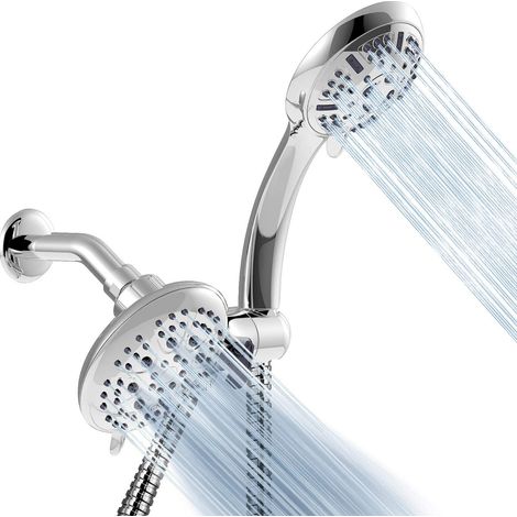 Multifunktionales Badeset, Handbrausen-Booster, 9 Funktionen, Top-Spray, Doppel-Duschkopf, Sonderangebot (1/5)