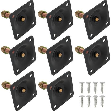 Dailygoods – Montageplatte – 8 Sets M8 – Winkelfüße 12° (1/5)