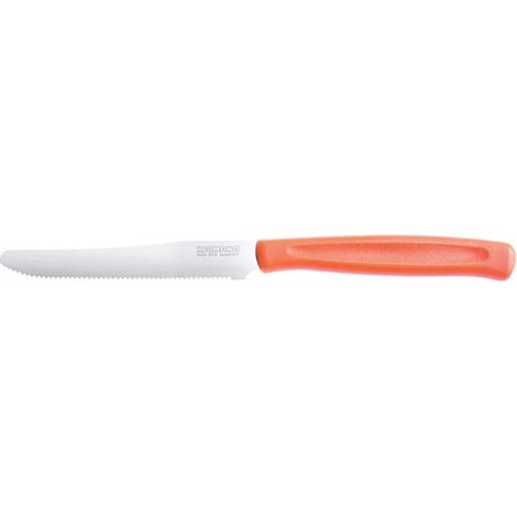 Set 6 Coltelli da Tavola Dinamik Lama Seghettata Arancio Kaimano