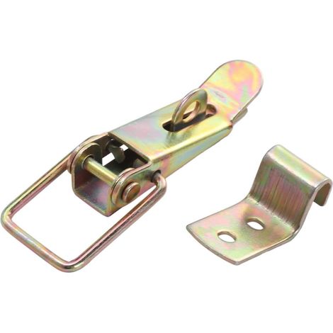 2 ensembles Loquet de Serrage Flexible pour Porte Camion Quincaillerie Remorque Maintien Sécurisé pour Ridelle Arrière et Porte de Voiture
