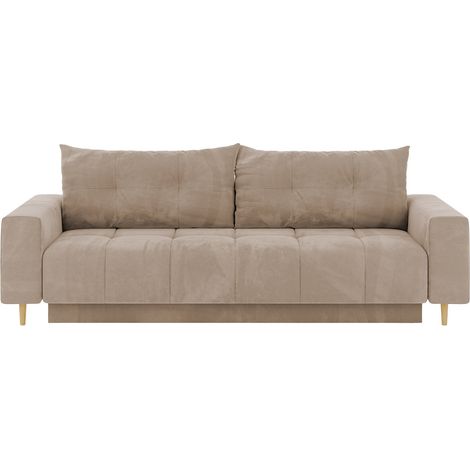 Canapé convertible Delaware 104, Bluvel 28, Disponible, 0, 88x244x96cm (1/5)