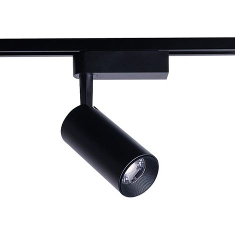 Spot rail Nowodvorski Profile Iris noir LED 30W 3000K