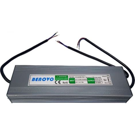 Trasformatore 12V 200W 16.5A IP67 Impermeabile X Strip LED Alimentazione Trasformatore (1/5)
