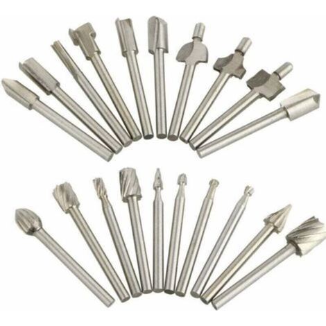 Paquet de 20 fraises de coupe en carbure de tungstène Dremel forets meuleuse rotative..DEBUNS (1/5)
