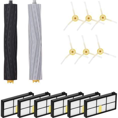Pièces de rechange Filtres et brosse pour iRobot Roomba 980 960 900 890 880 870 860 800 Series Aspirateur, kit d'accessoires de rechange (1/5)
