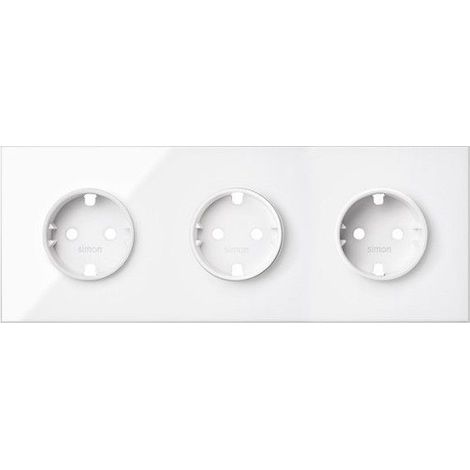 SIMON 100 - Kit frontale 3 elementi 3 basi 10020302-130