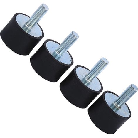 4x Gummilager, Antivibrations-Stoßdämpfer Silentblocks M8 (1/5)
