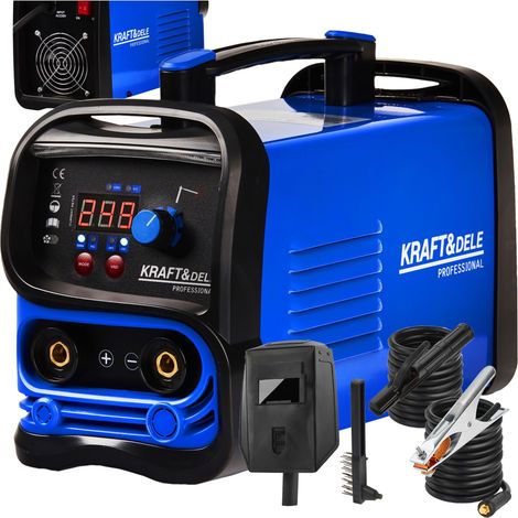Máquina de soldar inversora 3 en 1 IGBT MMA Lift TIG 350A azul Kraft&Dele (1/5)