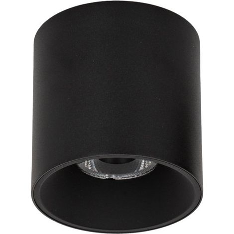 Spot LED soffitto rotondo nero 15W 4000K Italux Altisma (1/3)