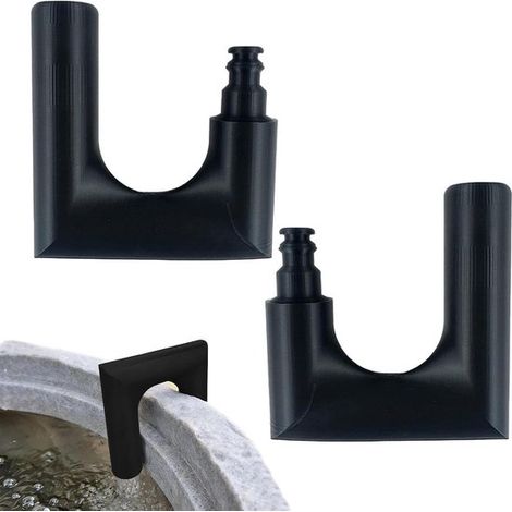 Schlauchhalter mit Haken für Poolbefüllung, 2-teilige rutschfeste Halterung für die Gartenbewässerung, Hilfe beim Befüllen von Wassertanks (1/5)