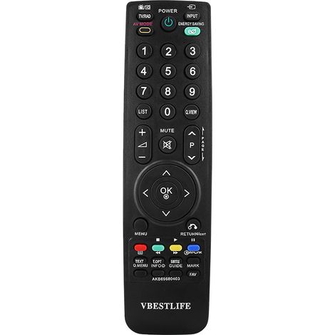 Universelle Fernbedienung kompatibel mit LED-, LCD- und Smart-TVs (1/5)