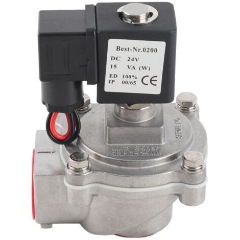 DMF-Z-25 DMF-Z-20(24v,DMF-Z-20) Right Angle Electromagnetic Pulse Valve Dustproof Solenoid Valve DN20 DN25 AC220V DC24V (1/4)